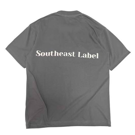 Southeast Label tee - Ash Gray